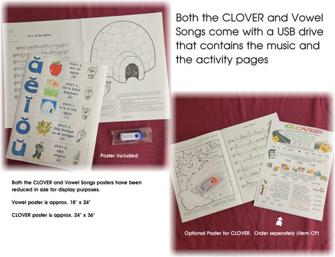 Short Vowel Songs Package  (F-VSP)