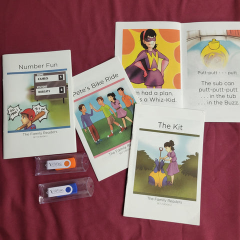 Family Literacy Trade Books on Flash Drive (F-TB)