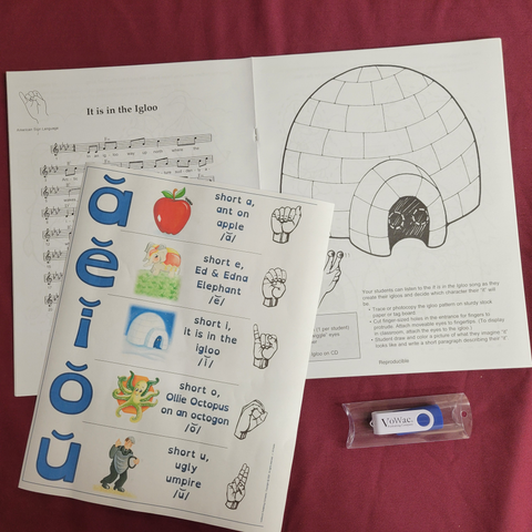 Short Vowel Songs Package  (F-VSP)