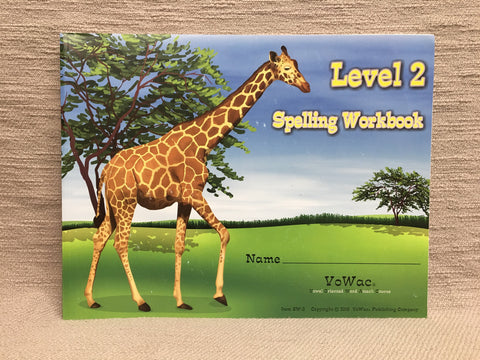 Spelling Workbook - Level 2 (SW-2)