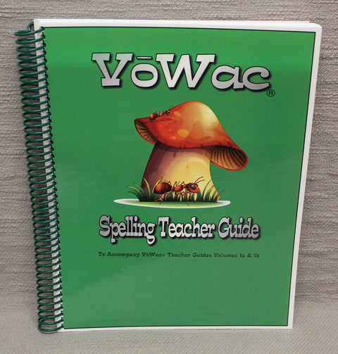 Teacher Spelling Guide Level 1   (STG-1)